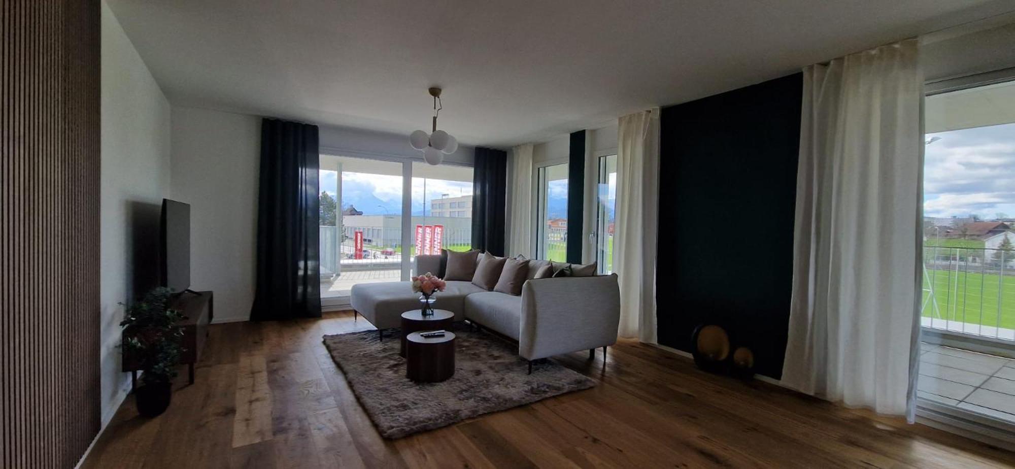 Visionary Hospitality Rothenburg, Lucerne - Premium Apartments With Free Parking, Washer, Kitchen, Terrace, 15' City 외부 사진
