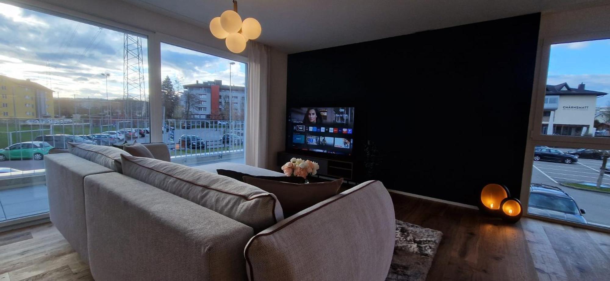 Visionary Hospitality Rothenburg, Lucerne - Premium Apartments With Free Parking, Washer, Kitchen, Terrace, 15' City 외부 사진